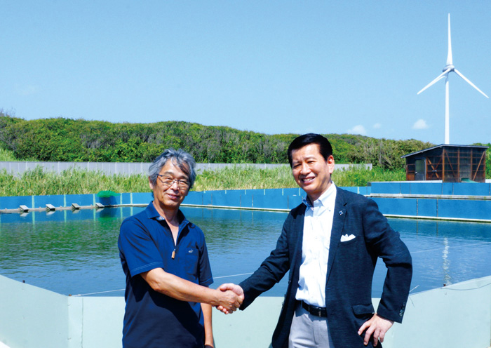 倉持社長と大槻さん